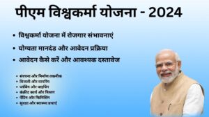 PM Vishwakarma Yojana, highlighting the government's initiative to support traditional artisans and craftsmen by providing skill development, financial assistance, and resources to enhance their livelihoods and promote their craftsmanship."